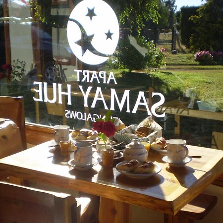 Apart Samay Hue Bungalows Dina Huapi Eksteriør bilde