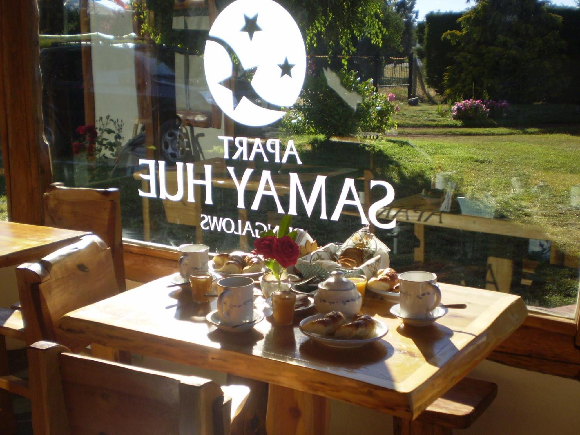 Apart Samay Hue Bungalows Dina Huapi Eksteriør bilde