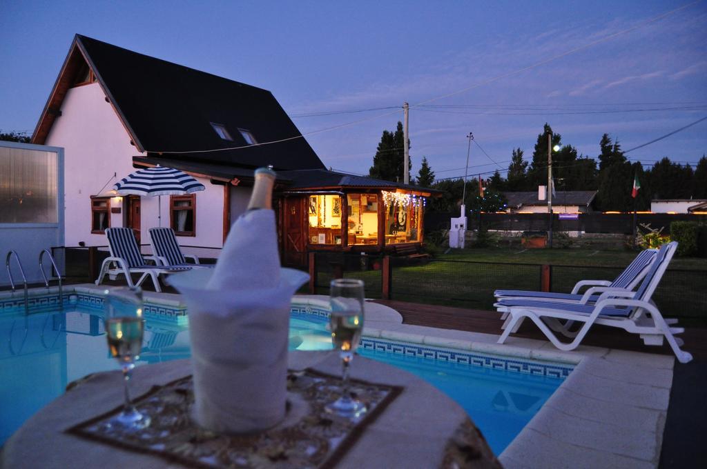 Apart Samay Hue Bungalows Dina Huapi Eksteriør bilde