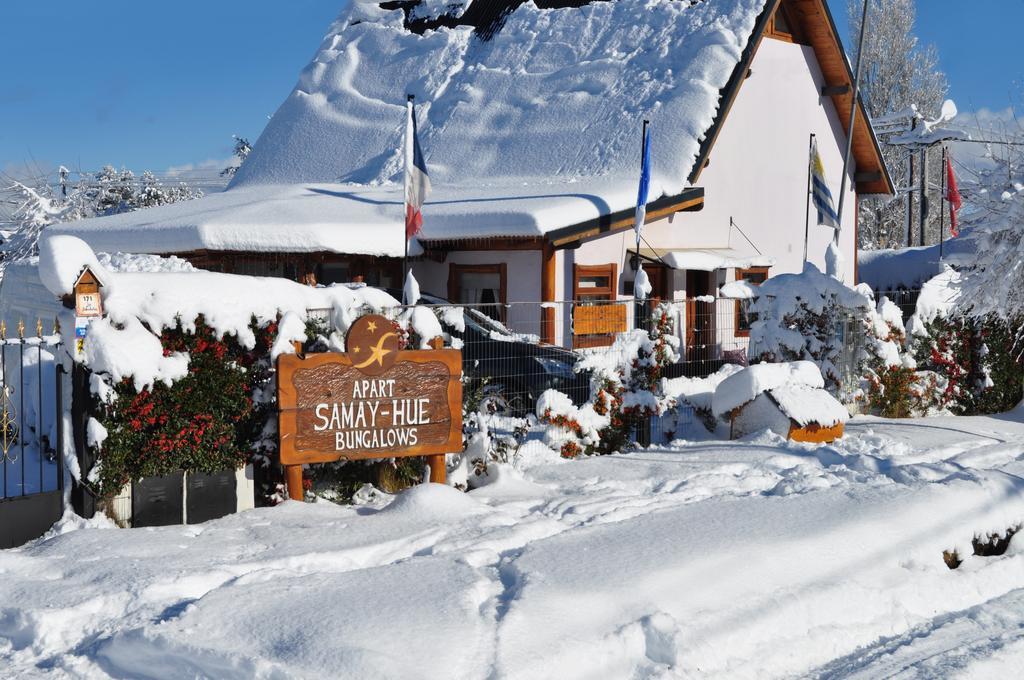 Apart Samay Hue Bungalows Dina Huapi Eksteriør bilde