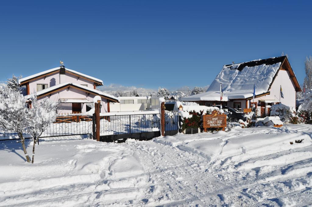 Apart Samay Hue Bungalows Dina Huapi Eksteriør bilde